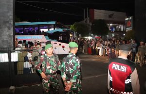 Pengamanan Kedatangan Jamaah Haji Kloter 68 dan 69, Polres Tuban Siaga Penuh