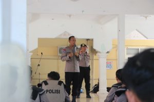 Wakapolres Tuban Tekankan Profesionalitas Personel dalam Latihan Dalmas Rutin