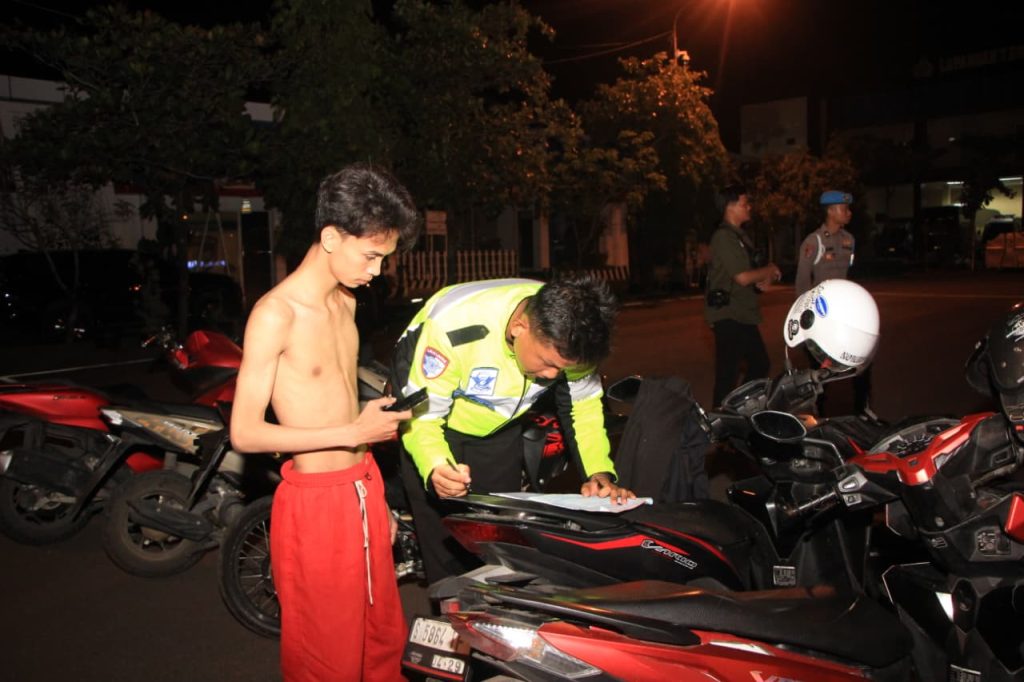 Polres Tuban Tindak Tegas Remaja Konvoi